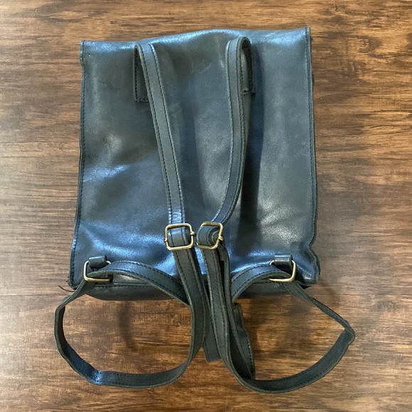 BRANDY MELVILLE Foldover Leather Backpack - Picture 7 of 7